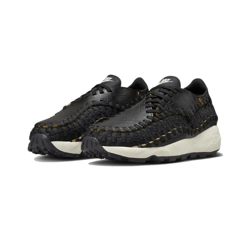 24400364456-W Nike Air Footscape Woven Black 鱷魚紋FQ8129-010