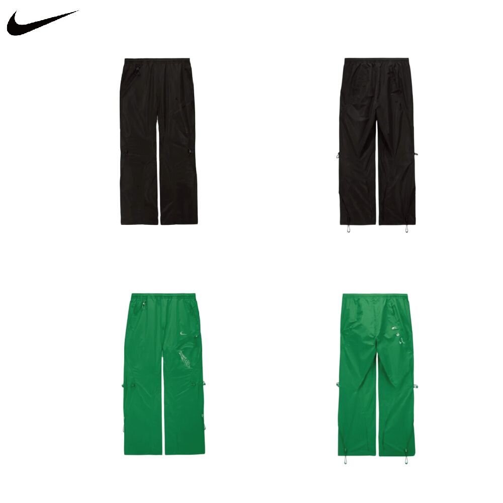 24405131184-Nike x Off-White™ 防水風褲 長褲 黑色/草綠 DV4453-010/389
