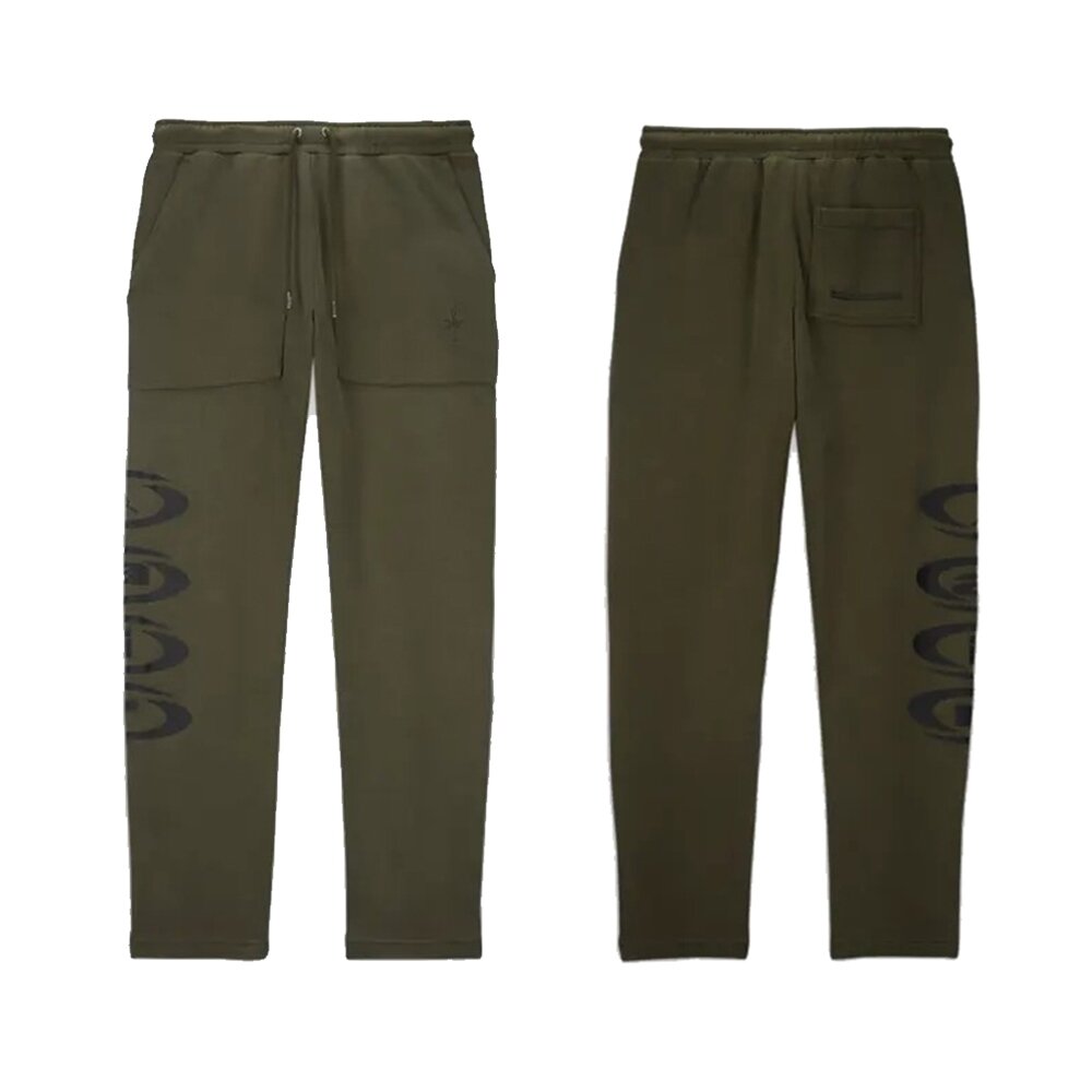 Travis Scott x Nike Jordan 棉褲 聯名款 軍綠DZ5509-325-圖片-2