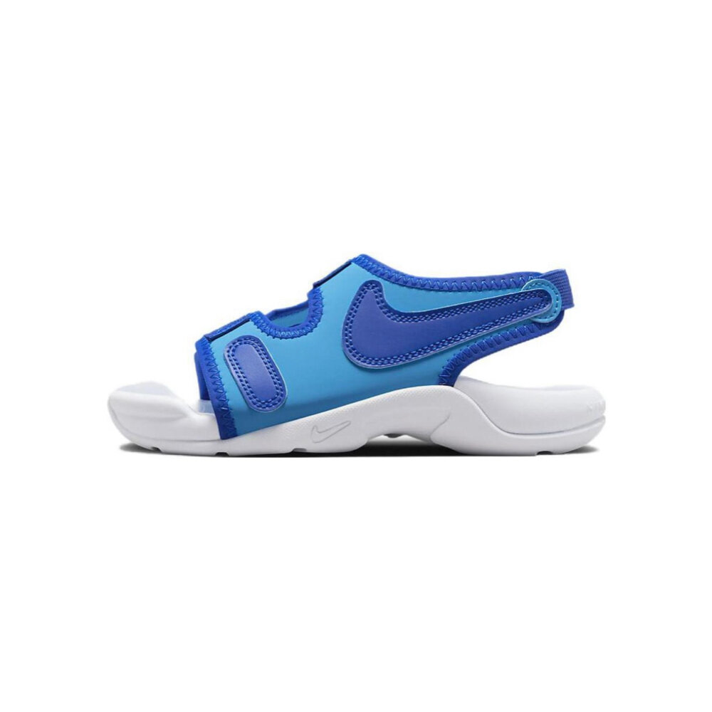 24431720989-Nike Sunray Adjust 6 藍白涼鞋 大童 休閒鞋 DX5544-400