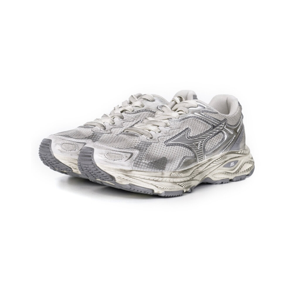 24433020604-Mizuno Racer S 復古金屬灰 慢跑鞋 男鞋 老爹鞋 D1GH223518