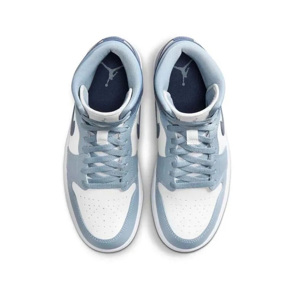 Air Jordan 1 Mid Diffused Blue 灰藍 BQ6472-140-圖片-3