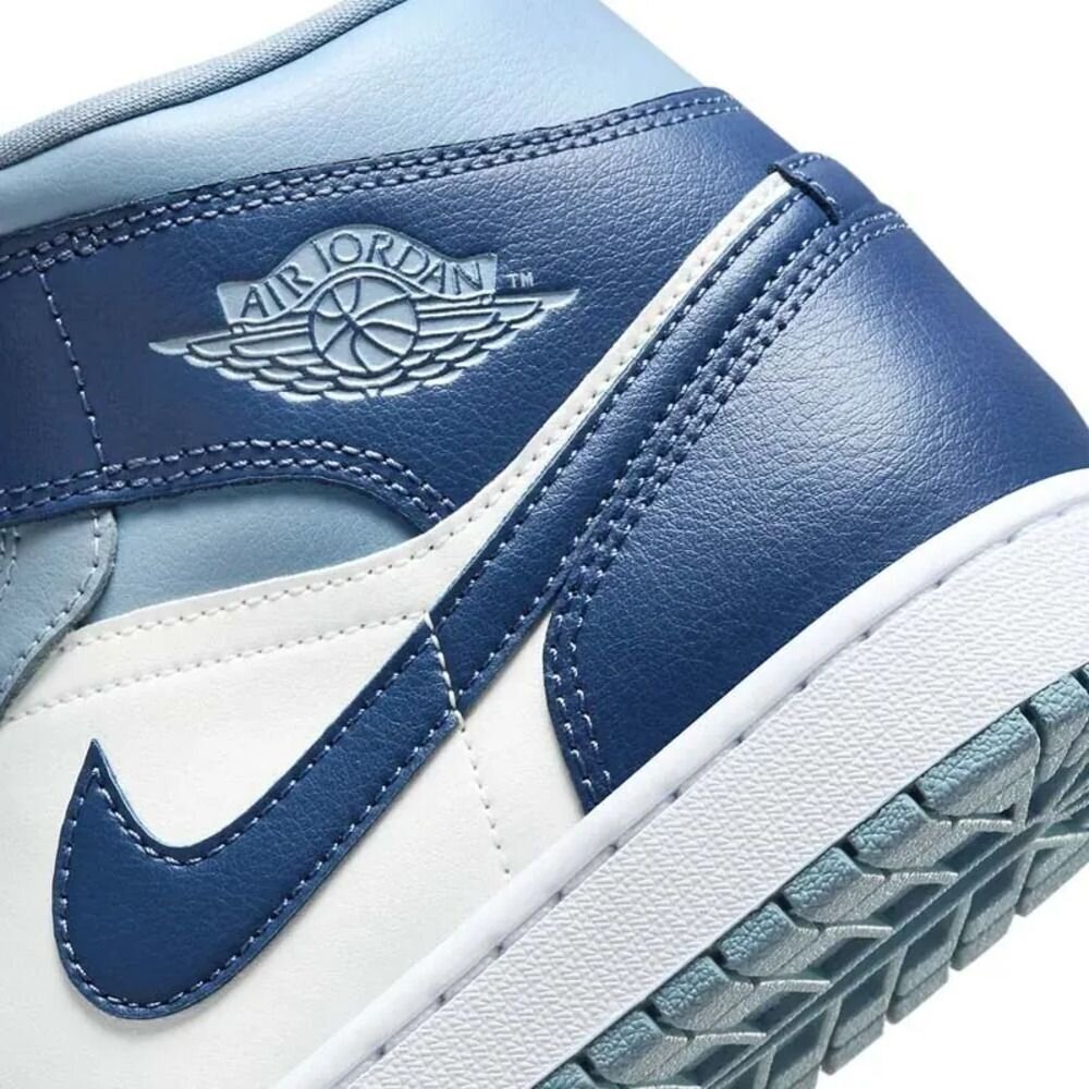 Air Jordan 1 Mid Diffused Blue 灰藍 BQ6472-140-圖片-7