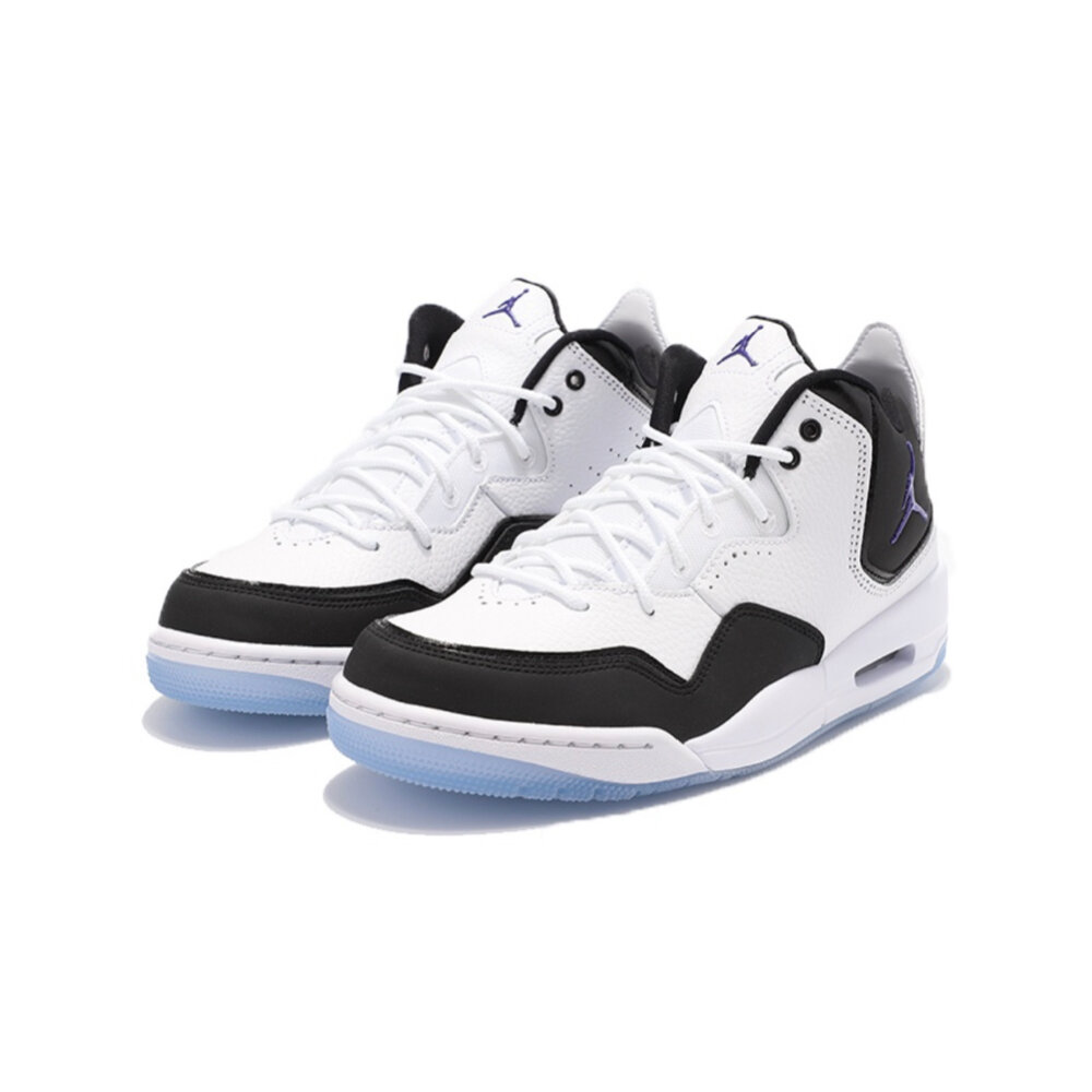24483230563-Nike Jordan Courtside 23 白黑藍 男鞋 氣墊高筒AR1000-104