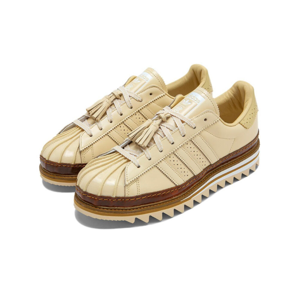 24537845838-Clot x Adidas Originals Superstar Tan 奶茶 JQ6117