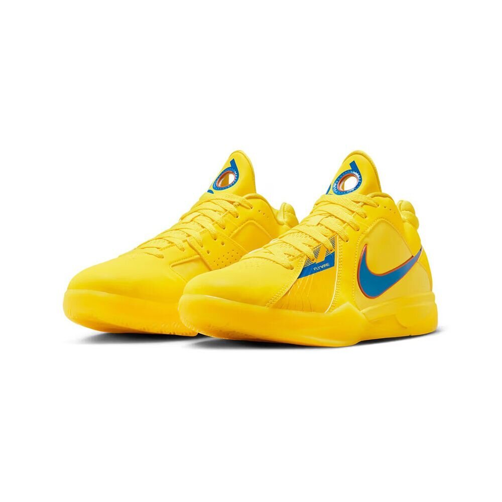 24555537423-Nike KD 3 Retro Christmas 黃藍 聖誕節 休閒鞋FD5606-700