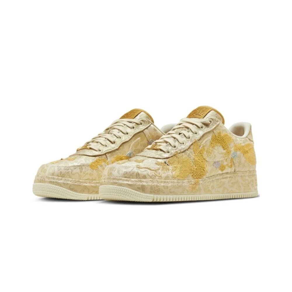 24662715840-Nike Air Force 1 Low '07 龍年絲綢 男休閒鞋 HJ4285-777