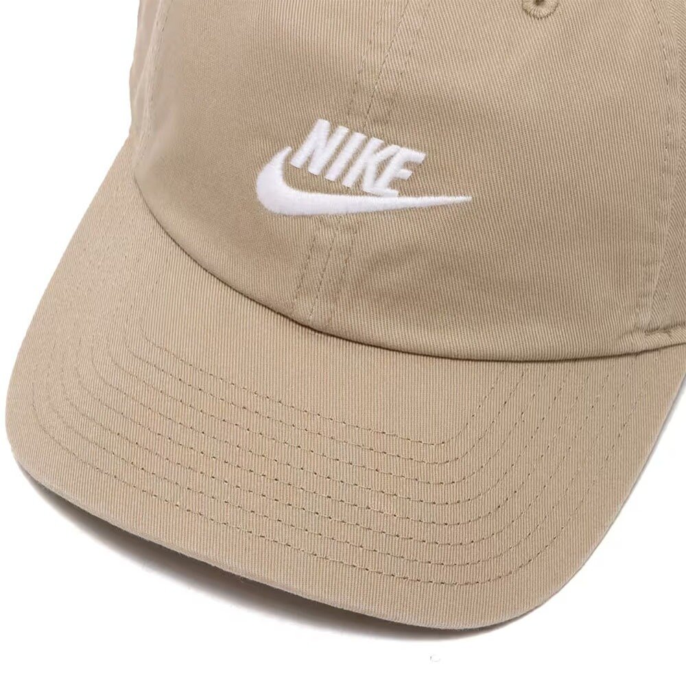 Nike Club Futura 水洗老帽 棒球帽 鴨舌帽 卡其 FB5368-247-圖片-6