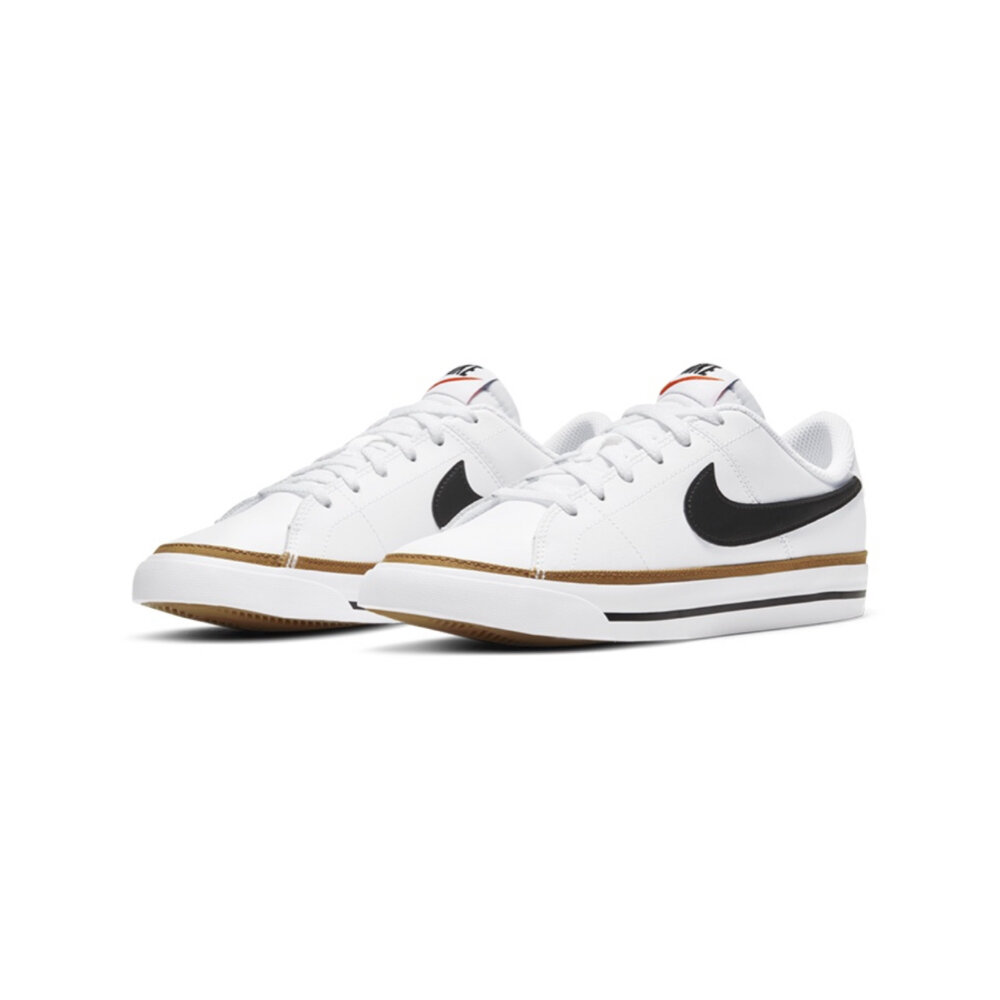 24736705487-Nike Court Legacy 白咖啡 GS DA5380-102