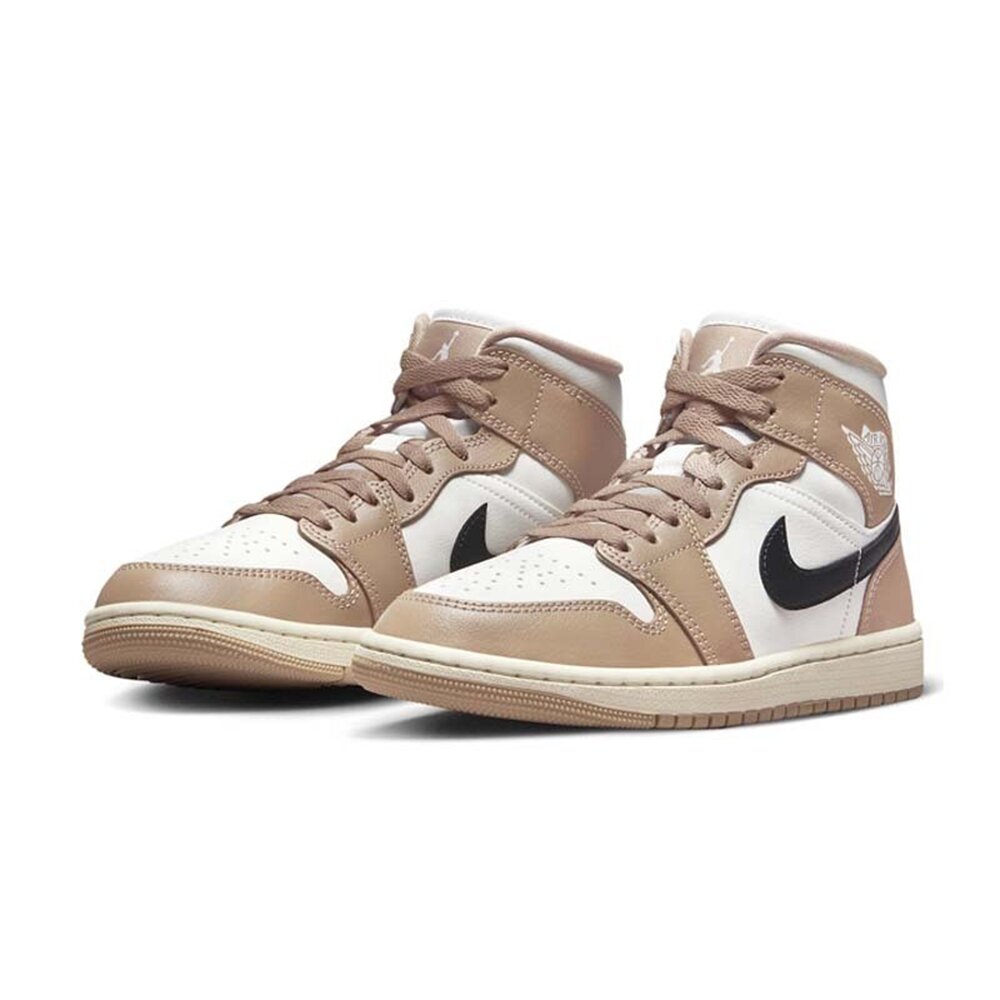 24767811953-W Air Jordan 1 Mid Desert 珍珠奶茶 休閒鞋 BQ6472-103
