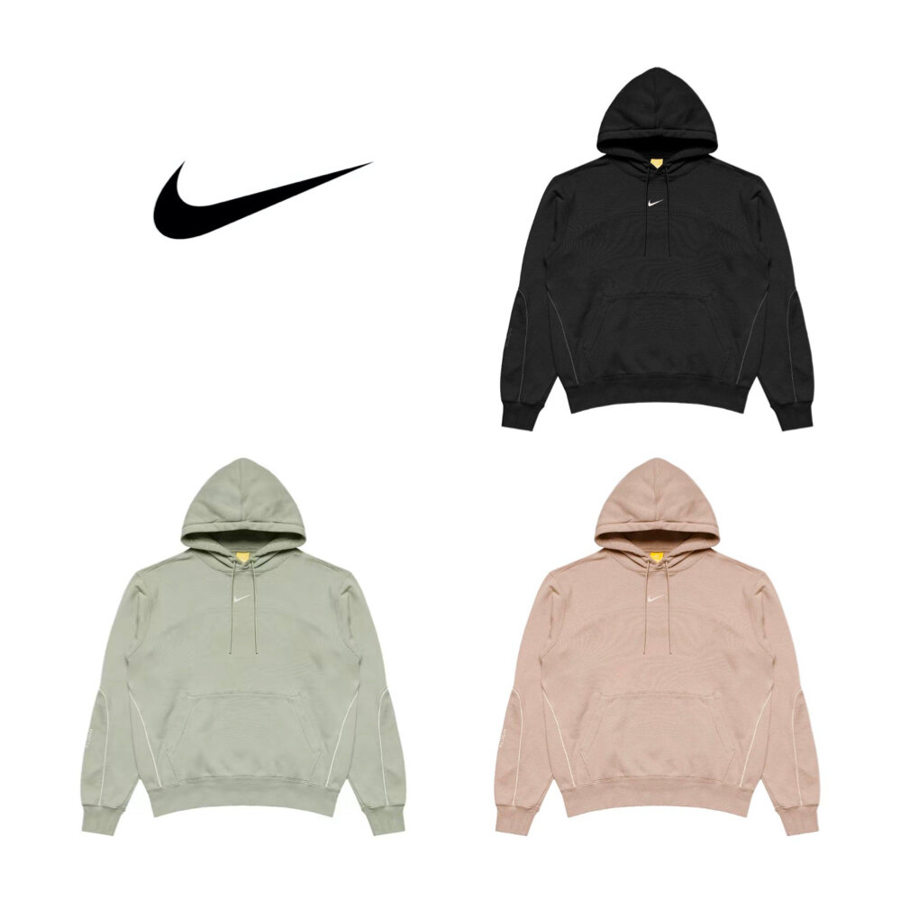 24816986549-Nike x Nocta Hoodie帽踢黑/卡其/果綠FN7660-010/220/386