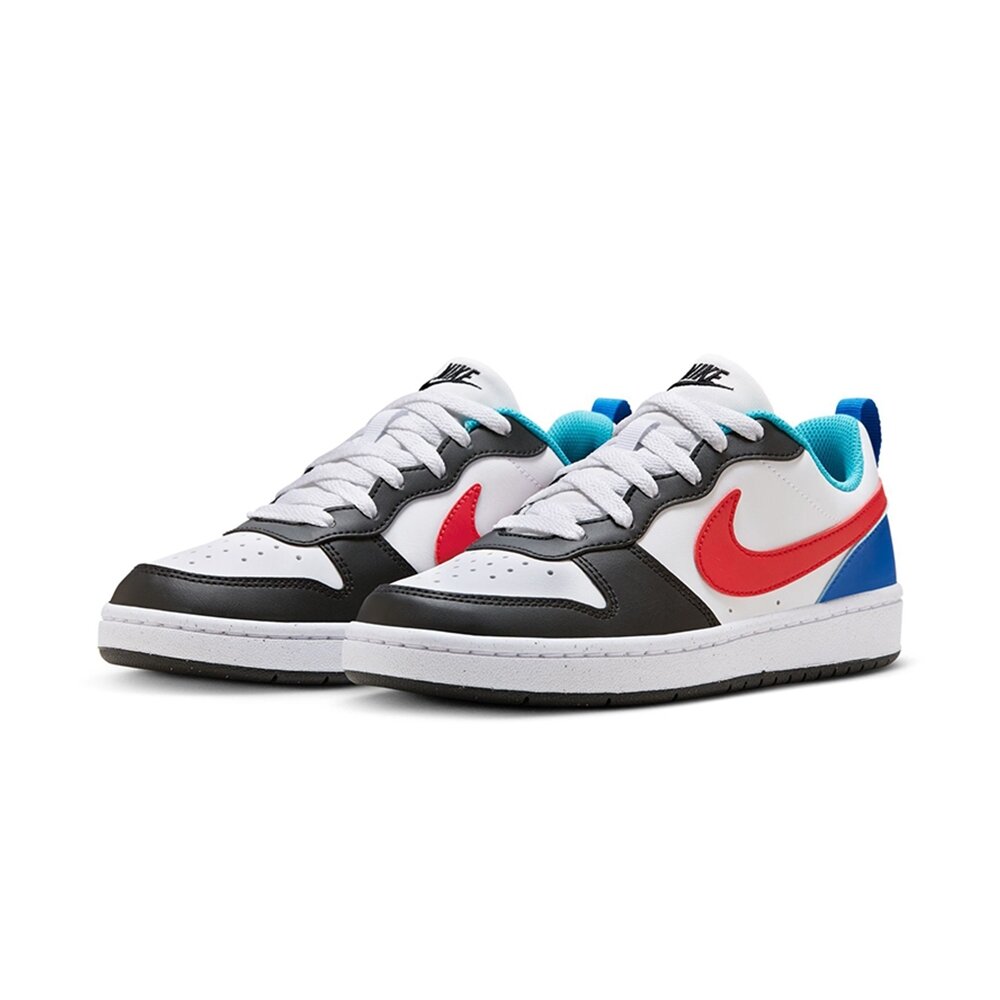 24881415106-Nike Court Borough Low Recraft GS黑紅藍HF0742-161
