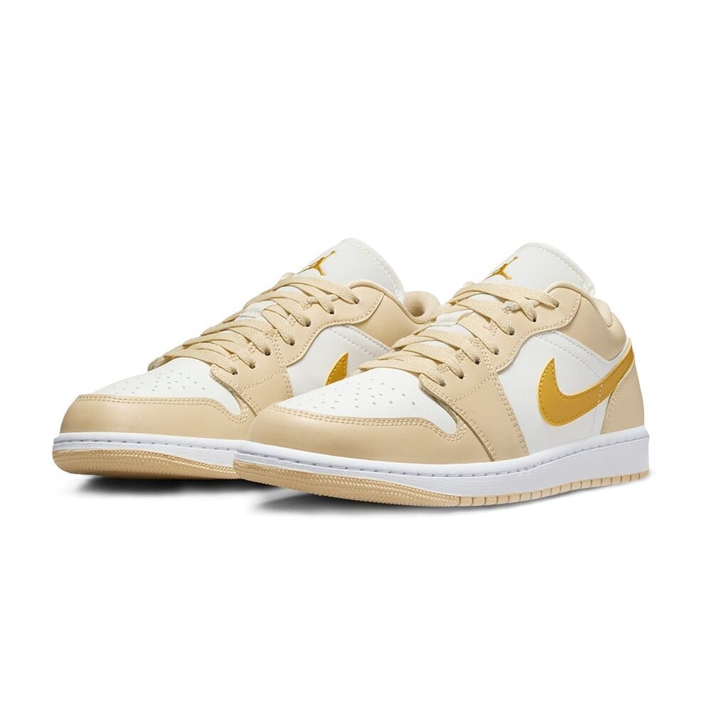 24904437114-W Air Jordan 1 Low Yellow 黃白 女鞋 休閒鞋 DC0774-170