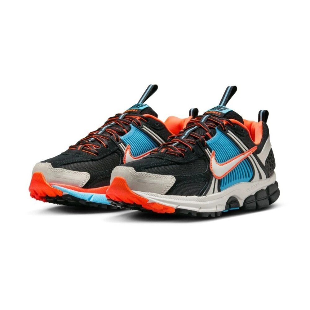 25017814453-Nike Zoom Vomero 5 BlueGlazeOrange黑橘FZ3963-010