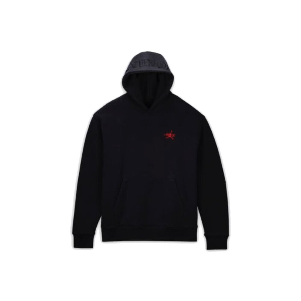 25171549742-Awake Ny x Jordan 帽T 黑紅 上衣 長袖 FQ5444-010