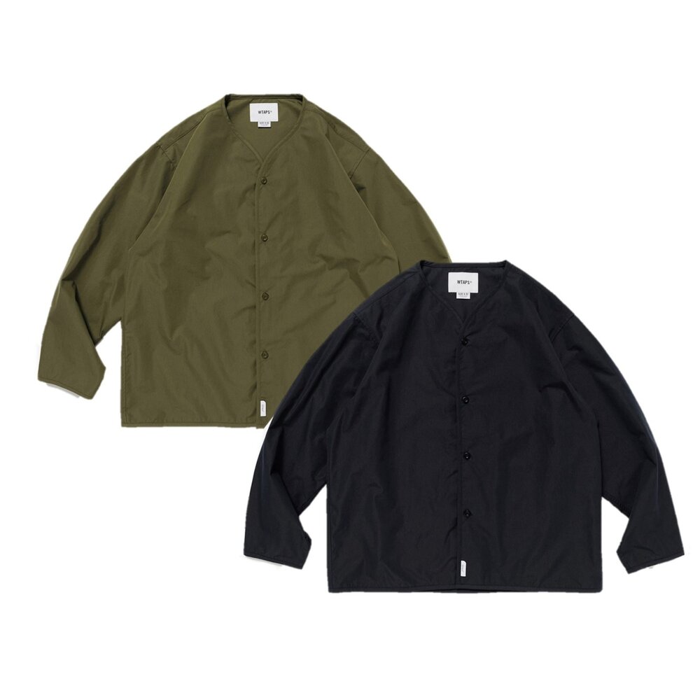 251CWDT-SHM04-Wtaps Scout Olive Drab 尼龍襯衫 橄欖綠 黑色 251CWDT-SHM04