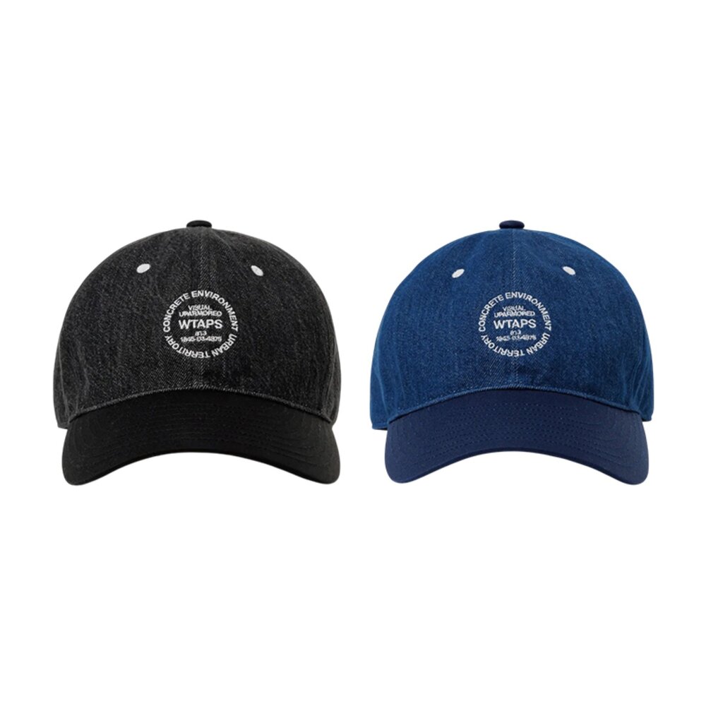 251HCDT-HT05-Wtaps T-6M 05 / Cap / Cotton 黑 / 牛仔藍 棒球帽 丹寧 老帽 251HCDT-HT05