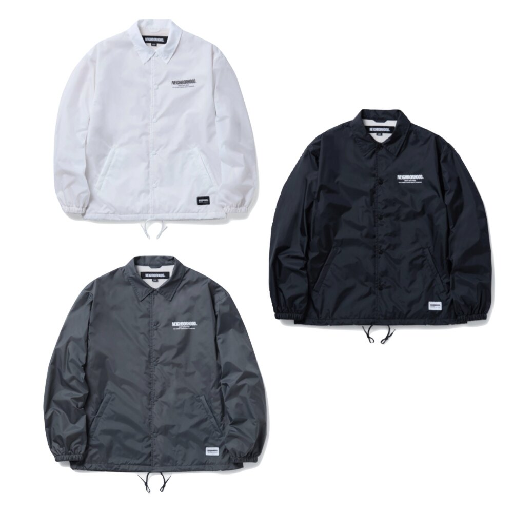 251TSNH-JKM01-Neighborhood Windbreaker Jacket 夾克外套 尼龍 夾克 教練 外套 251TSNH-JKM