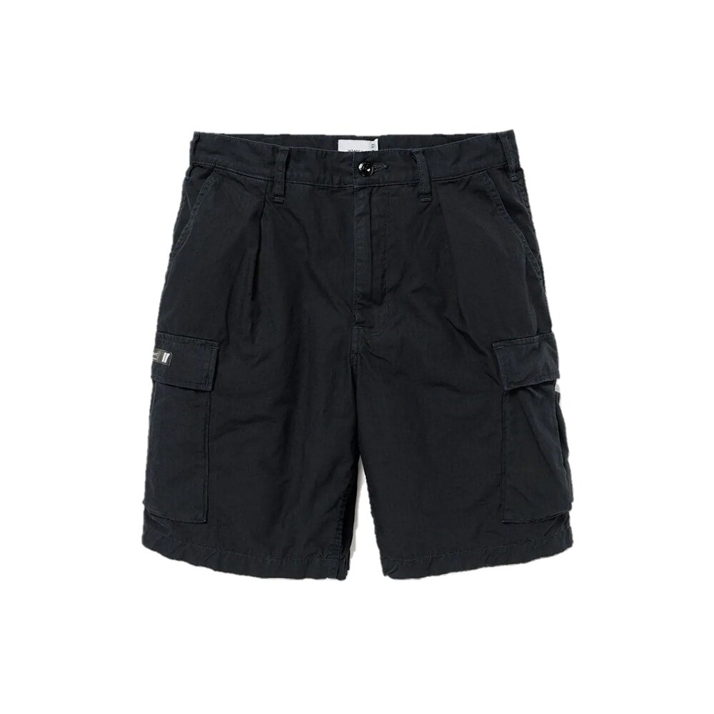 251WVDT-PTM06-Wtaps Mils9602 / Shorts / Cotton. Ripstop 黑色 工裝 五分褲 251WVDT-