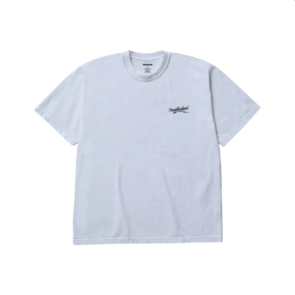 Neighborhood Nh Tee SS-8 黑 / 深棕 / 灰 / 白 背面撲克牌 短袖 252PCNH-ST0-圖片-3