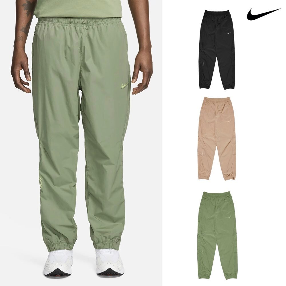 Nike x Nocta Pant 長褲 黑/卡其/果綠FN7669-010/200/386-圖片-1