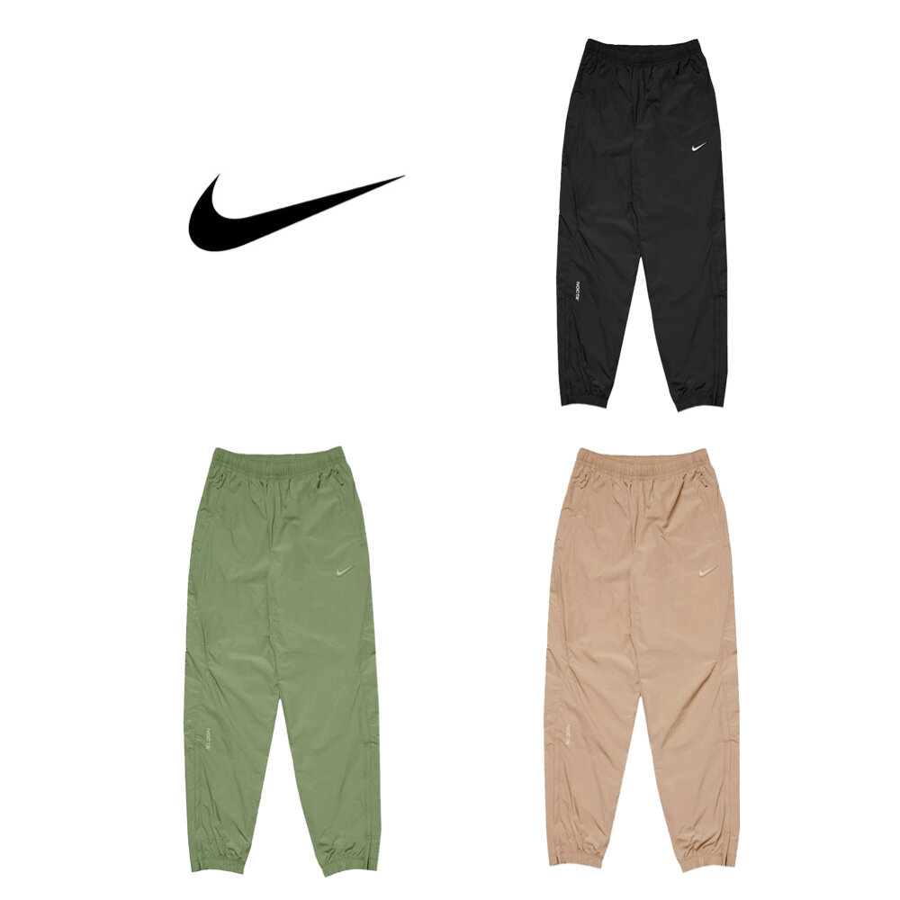 25517035195-Nike x Nocta Pant 長褲 黑/卡其/果綠FN7669-010/200/386