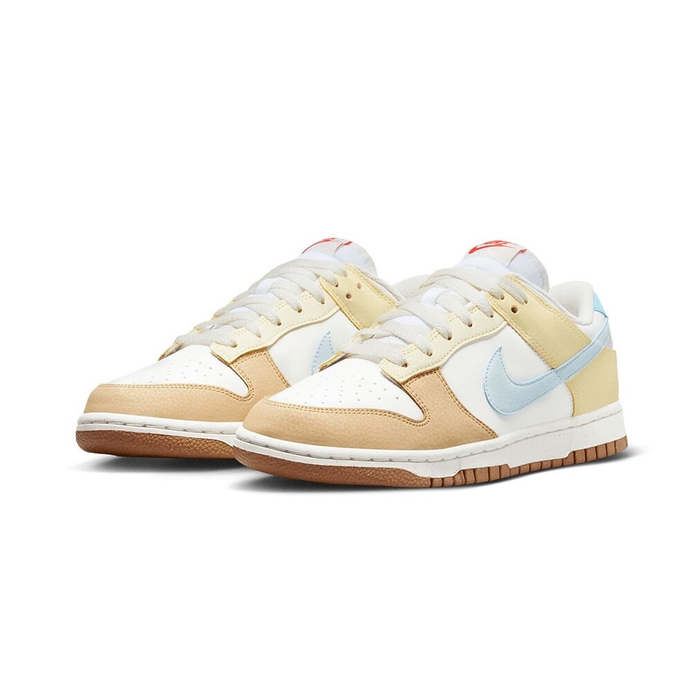 25673619530-Nike Dunk Low Next Nature Yellow 白棕藍FZ4347-100