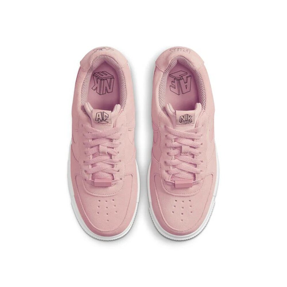 W Nike Air Force 1 Pixel 粉色麂皮 女鞋 休閒鞋DQ5570-600-圖片-3