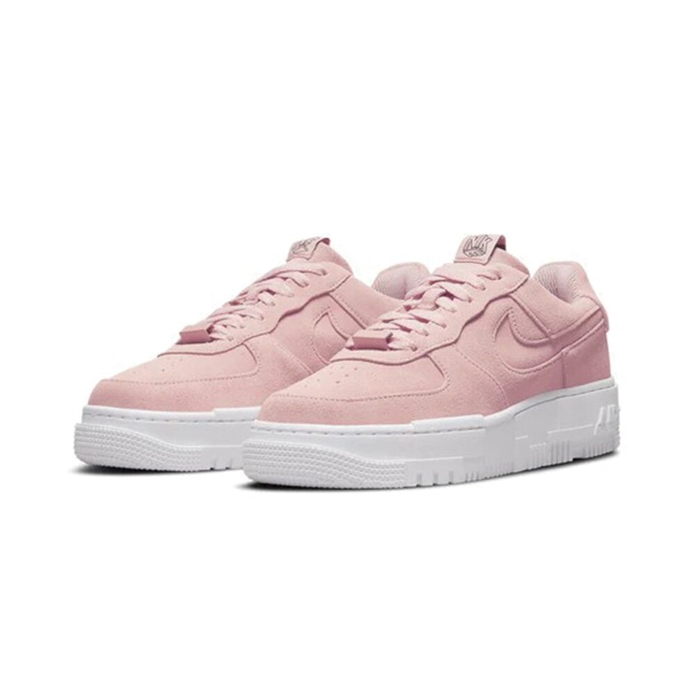 25778869547-W Nike Air Force 1 Pixel 粉色麂皮 女鞋 休閒鞋DQ5570-600