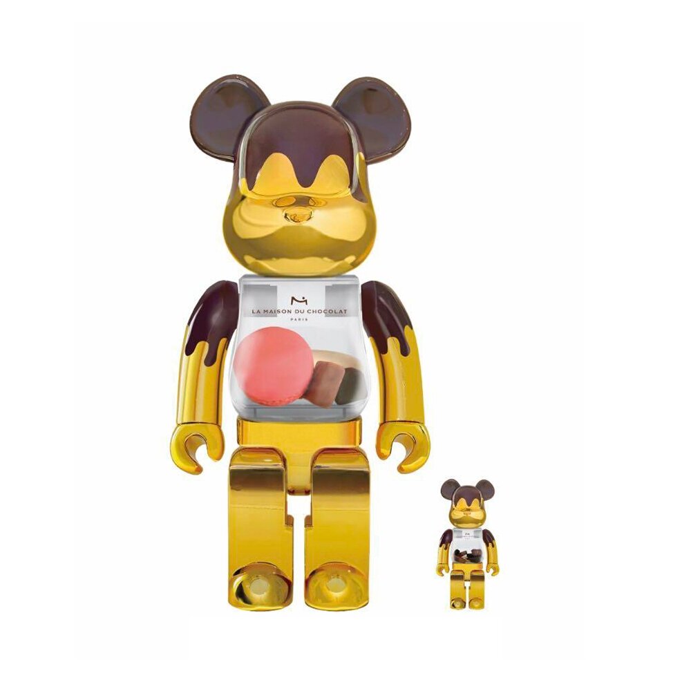 25883509981-bearbrick La Maison Du Chocolat 巧克力100% & 400%