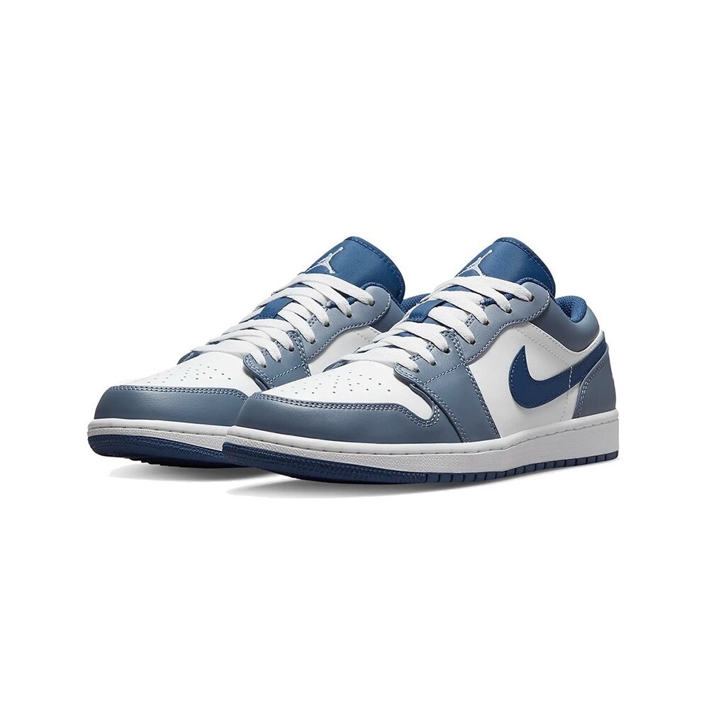25908681529-Air Jordan 1 Low Ashen Slate 迷霧藍 553558-414