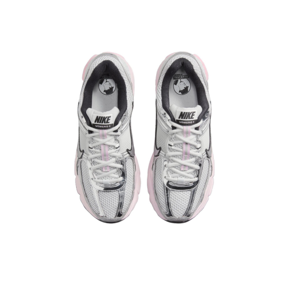W Nike Zoom Vomero 5 灰銀黑粉 慢跑鞋 HF1877-001-圖片-3