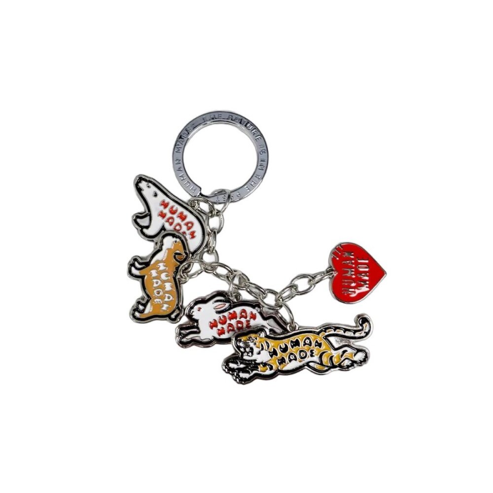 26021571059-Human Made Animal Keyring 動物愛心 鑰匙圈 HM28GD095