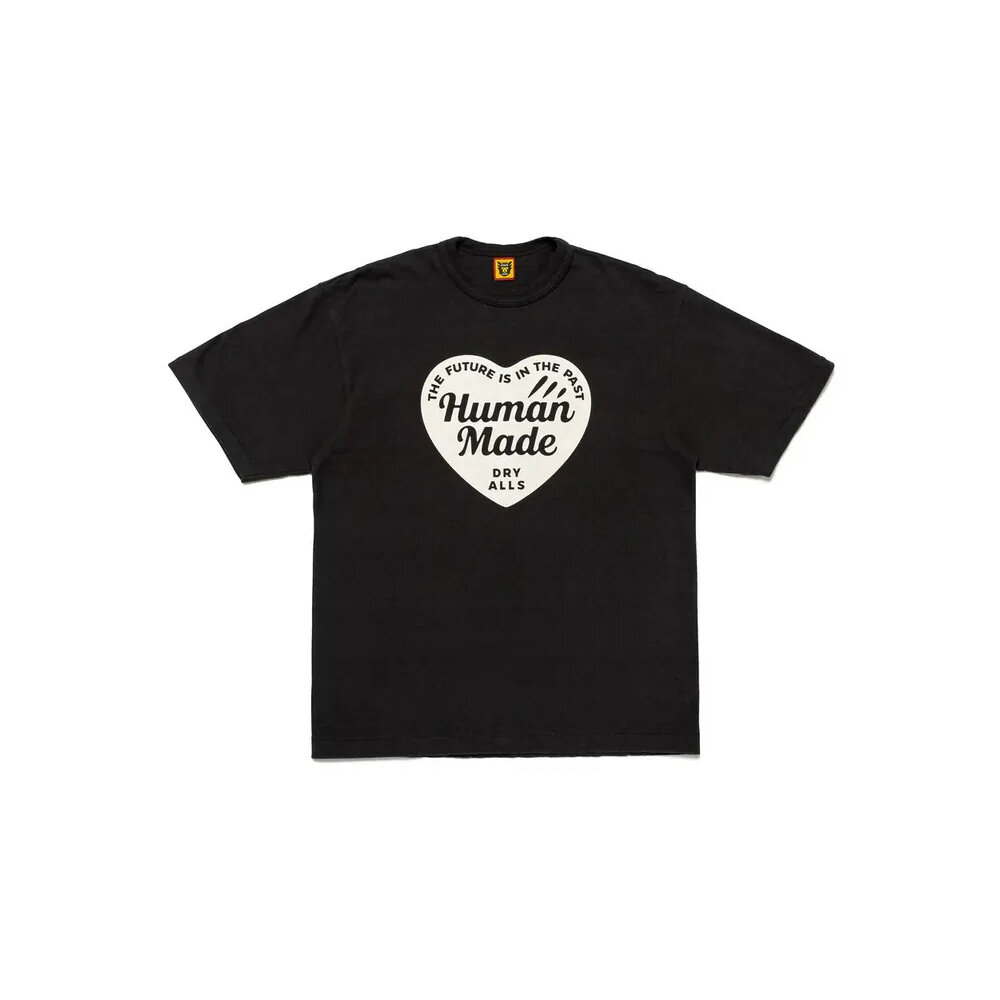 26158705027-Human Made Heart Graphic Tee 愛心Logo黑色HM28TE007