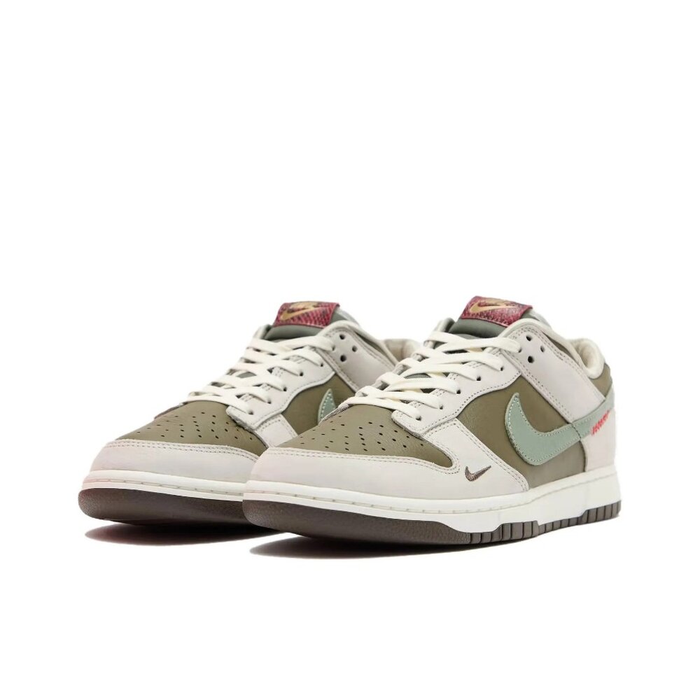 26571839720-Nike Dunk Low Retro CNY 蛇年限定 草綠米灰 HV5980-231