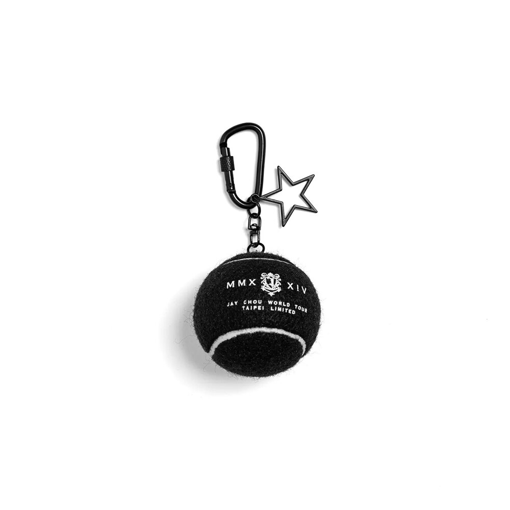 26619201516-JAY CARNIVAL BAG CHARM 網球吊飾 PH24W-GD92BK