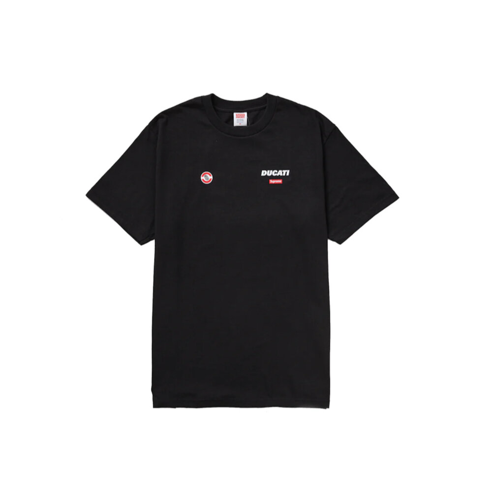 26654398470-Ducati x Supreme 24SS 短T 黑色 聯名款 上衣