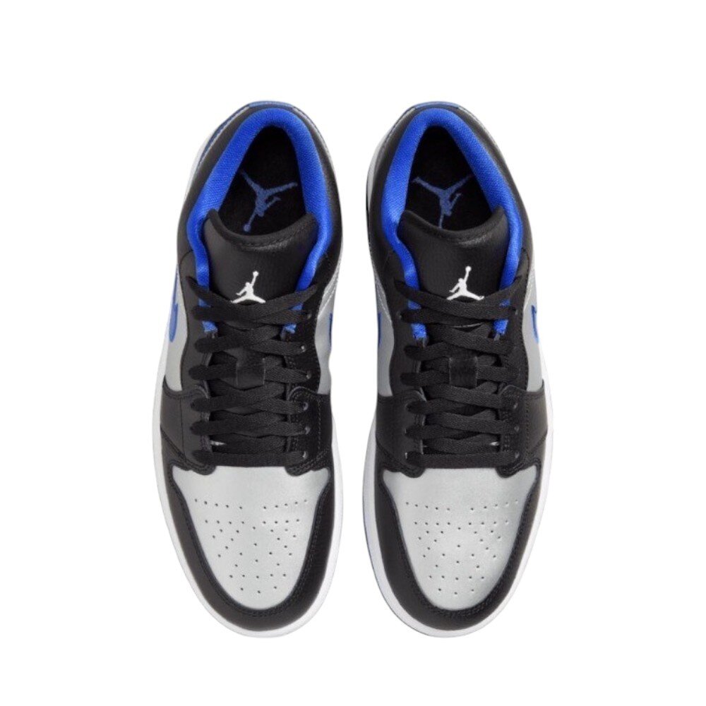 Air Jordan 1 Low Game Royal 黑銀 553558-007-圖片-3