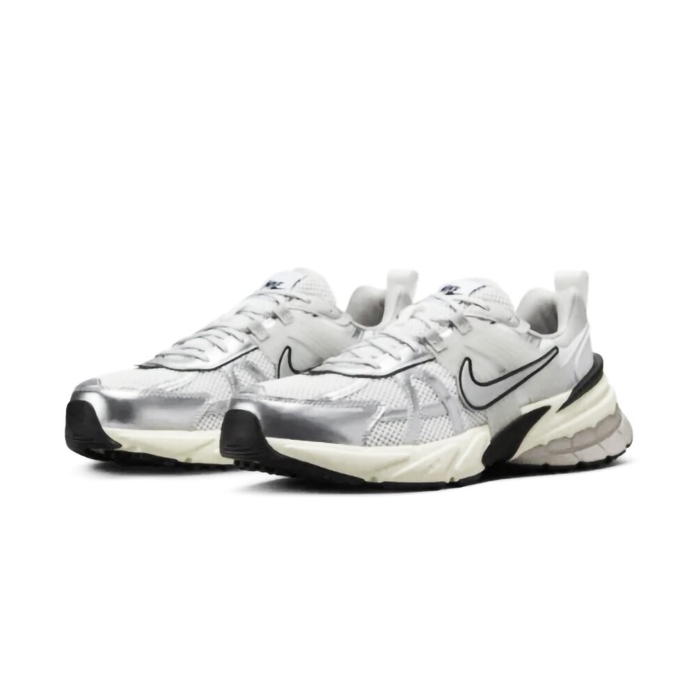 26706312712-Nike V2K Run 白灰銀 復古 緩震 慢跑鞋 運動鞋 男鞋 HJ4497-100