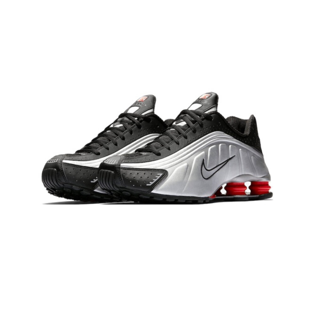 26710913443-Nike Shox R4 Black MetallicSilver黑銀紅BV1111-008