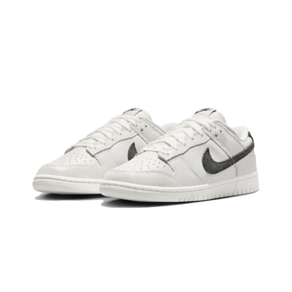 26817148605-W Nike Dunk Low Sail Black 麂皮灰黑 HQ3502-100