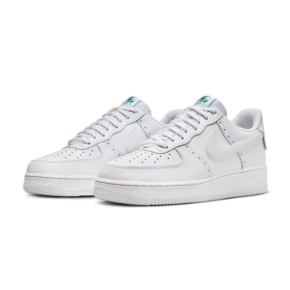26901158861-Nike Air Force 1 Low 純白巴洛克 男鞋 休閒鞋 HF1937-100