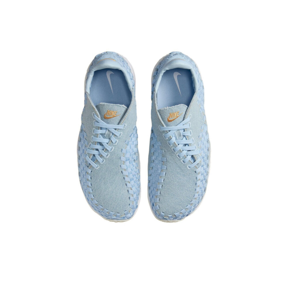 W Nike Air Footscape 天空藍牛仔編織 女鞋 休閒鞋 FV6103-400-圖片-3