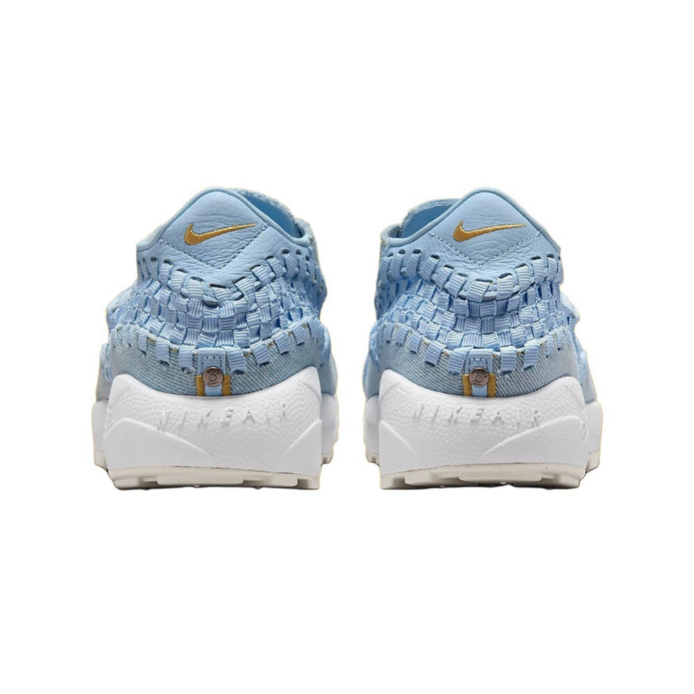 W Nike Air Footscape 天空藍牛仔編織 女鞋 休閒鞋 FV6103-400-圖片-4