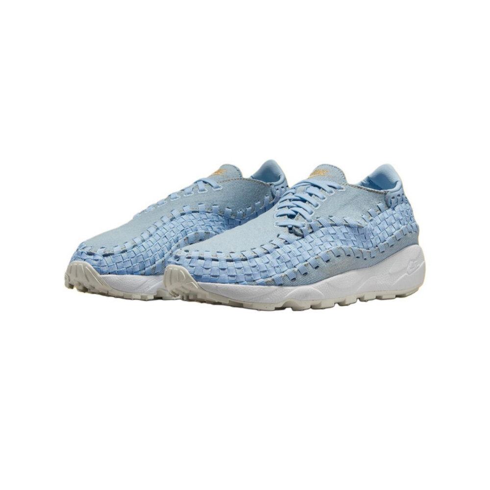 26904610126-W Nike Air Footscape 天空藍牛仔編織 女鞋 休閒鞋 FV6103-400