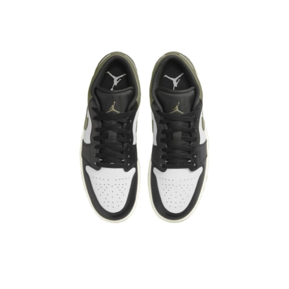 Air Jordan 1 Low 橄欖綠黑 553558-092-圖片-3