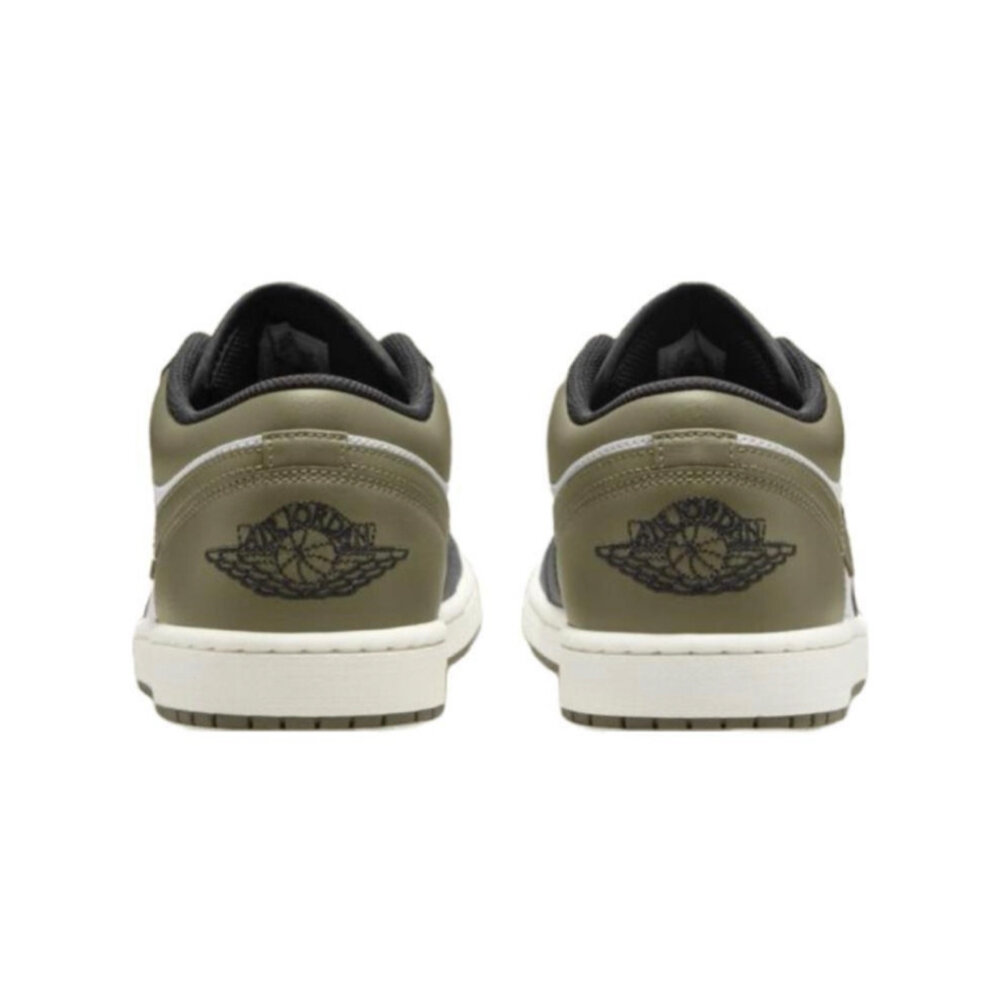 Air Jordan 1 Low 橄欖綠黑 553558-092-圖片-4
