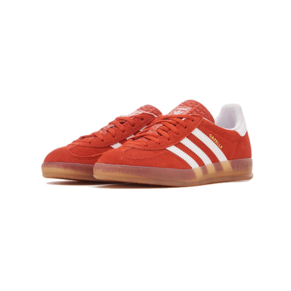 27018410207-Adidas Originals Gazelle Indoor 橘紅 焦糖底 HQ8718