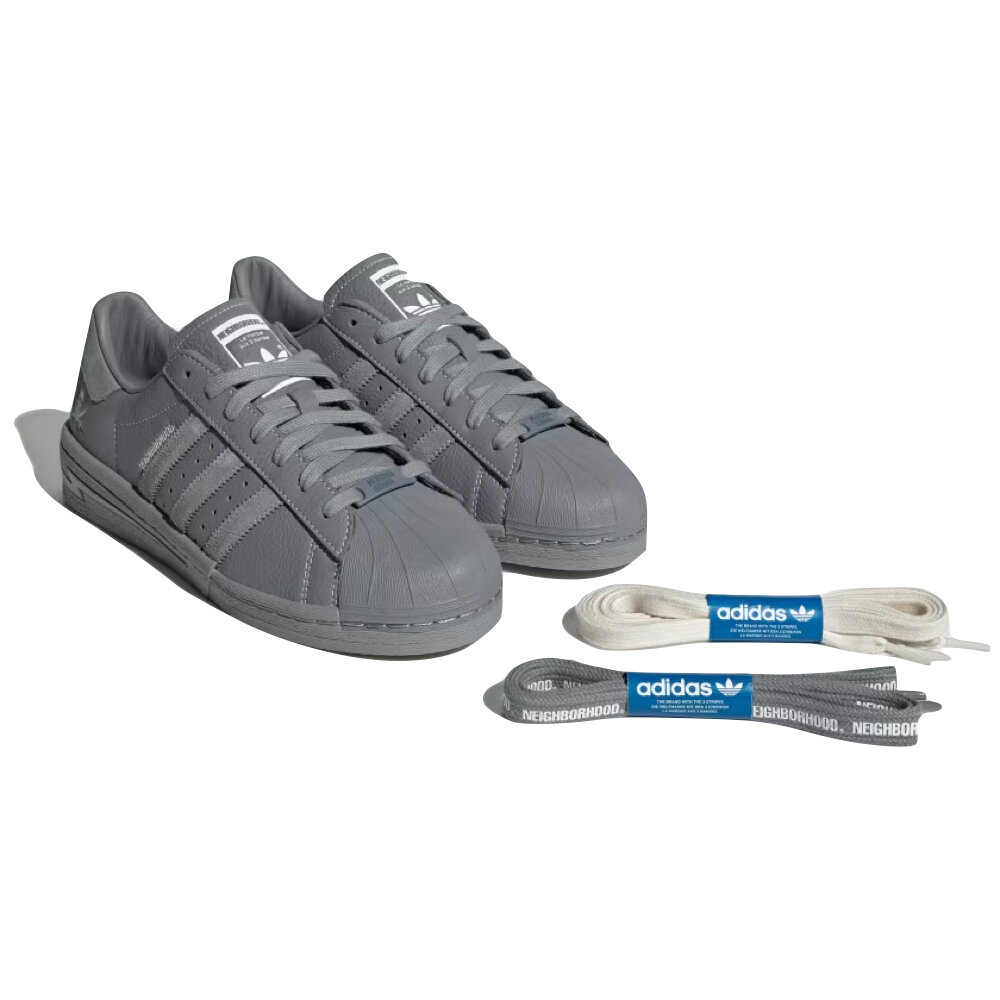 27102751594-NeighborhoodxAdidas SuperstarCementGrey灰IE6115