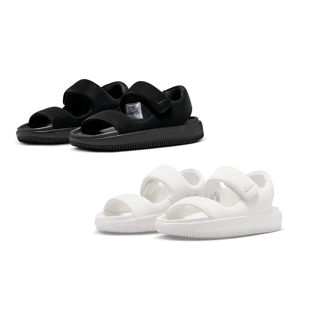 27105708047-W Nike Calm Sandal 厚底麵包涼鞋 黑/白 FJ6043-001/002